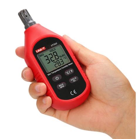 UT333 Mini LCD Digital Thermometer Hygrometer Air Temperature And