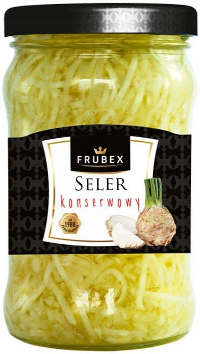 Seler Konserwowy Wiórki Zdrowy Polski FRUBEX 290g 12348198986