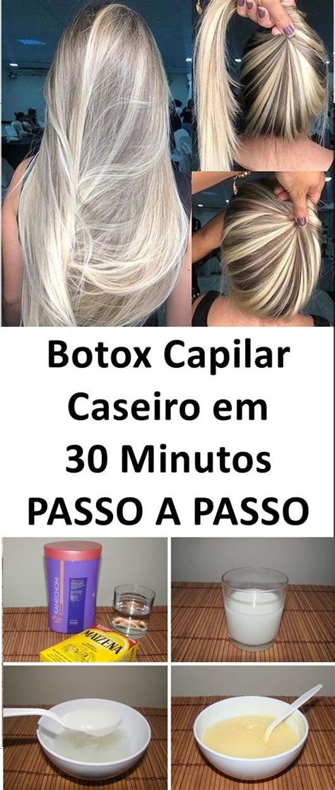 Botox Capilar Caseiro Como Fazer Em Minutos Em Tratamento De