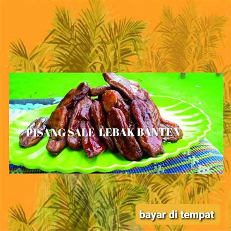 Pisang Sale Basah Original Berat 500g Khas Sawarna Tanjung Layar SPC