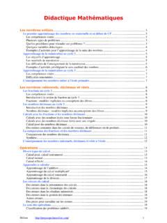 Didactique Mathématiques Réussir le CRPE didactique math 233