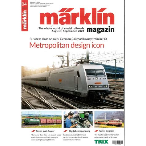 Märklin 399026 Märklin Magazin 52024 Engelska