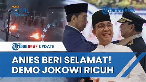 Anies Imin Beri Selamat Prabowo Massa Pro Dan Kontra Hak Angket