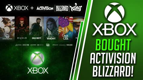 Xbox Shocks The World Xbox Buys Activision Blizzard In Massive