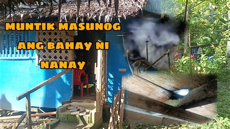 HABANG NAG VLOG NAG KAROON NG SUNOG SA BAHAY NI NANAY ROSITA