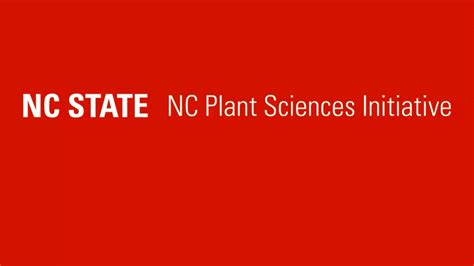 Nc State Plant Science Initiative Panel On Vimeo