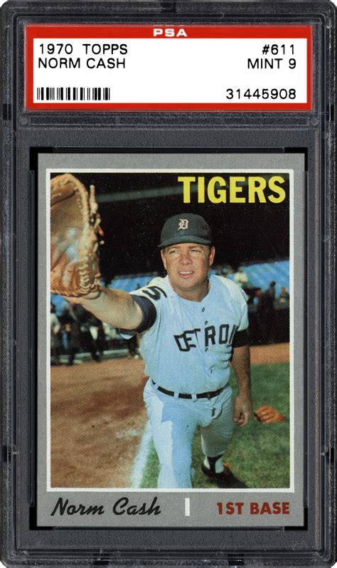 Topps Norm Cash Psa Cardfacts