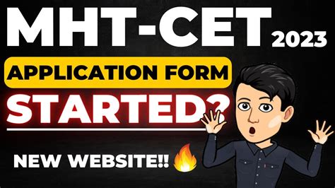 Mht Cet Application Form Process Started Mht Cet