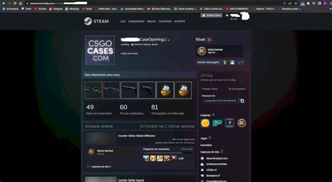 Desapego Games Counter Strike Cs Go Conta Steam Skins