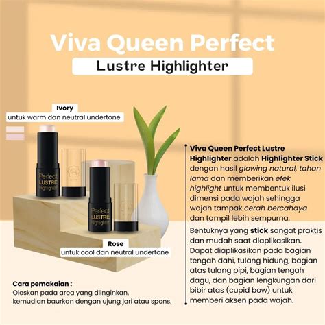 Jual Viva Queen Perfect Lustre Highlighter Shopee Indonesia