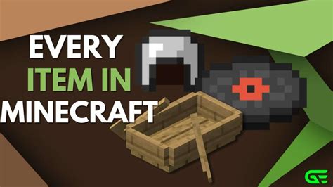 Every Minecraft Item How Many Items Are There