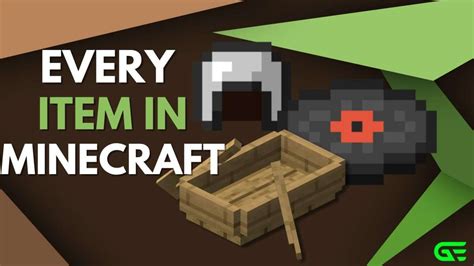 Every Minecraft Item How Many Items Are There Gamelevate