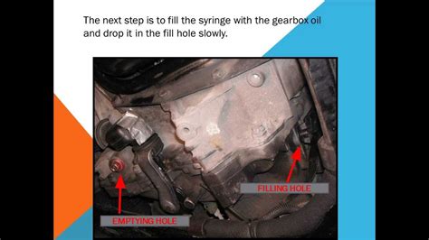 How To Change The Gearbox Oil YouTube