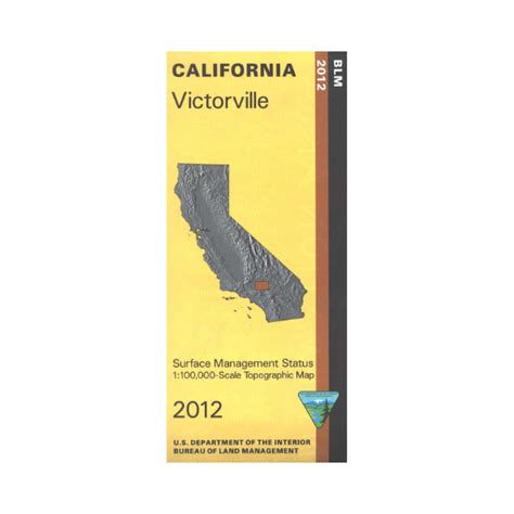 Map: Victorville CA - CA545S – Public Lands Interpretive Association