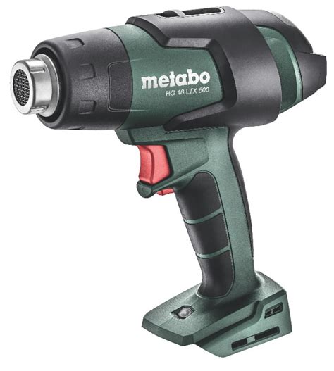 Cordless Hot Air Gun HG LTX V Carcass Metabo Stokker Tools Machinery Maintenance