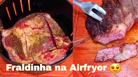 COMO FAZER FRALDINHA NA AIRFRYER SUCULENTA DELICIOSA YouTube