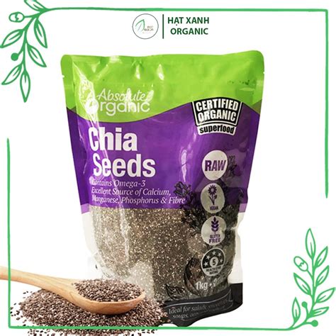 Hạt Chia Absolute Organic Úc 250g chính hãng Shopee Việt Nam