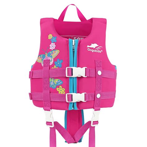 Gogokids Kids Swim Vest Life Jacket Swim Jackets For Kids Pool Float