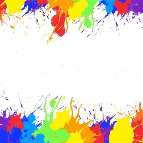 Rainbow Paint Splash Png Transparent Rainbow Gradient Indian Holi