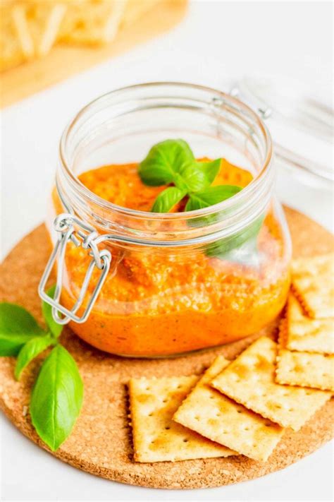 Easy Roasted Red Pepper Pesto Recipe Table For Two