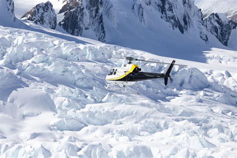 Franz Josef Paseo En Helic Ptero Por El Glaciar Con Aterrizaje En La