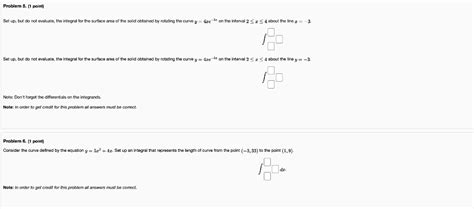 Solved Set Up But Do Not Evaluate The Integral For The Chegg