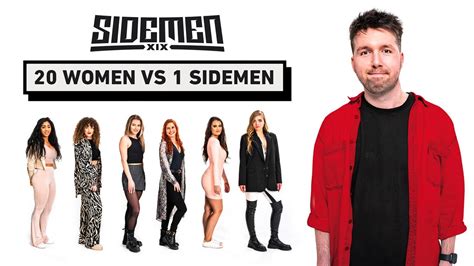 20 Women Vs 1 Sidemen Callux Edition Youtube