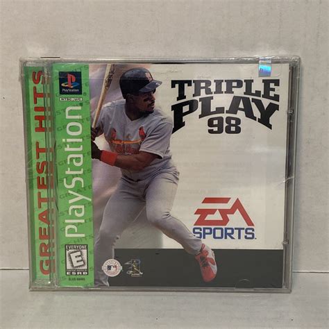 Triple Play 98 Ea Sports Sony Playstation 1 1997 Release Brand New