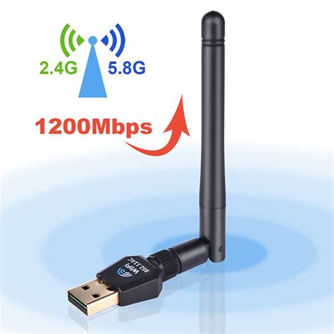 AC1200 Wireless USB Adapter Dual Band WiFi Dongle IMILINK