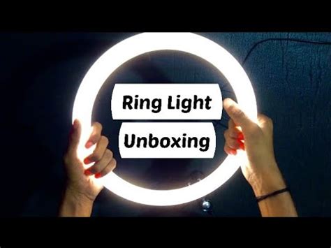 12 Inch Ring Light Unboxing Ring Light Unboxing 2023 YouTube