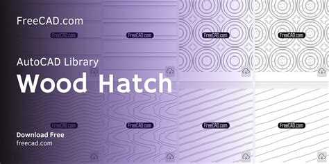 Wood Hatch AutoCAD Pattern | Free Download Texture CAD