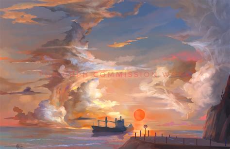 Artstation Sunset