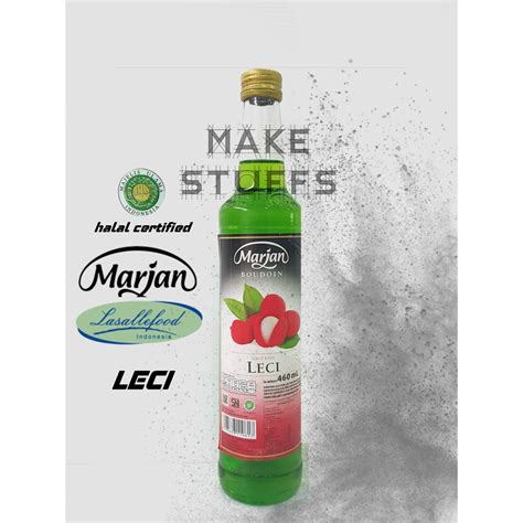 Free Shipping Syrup Marjan Sirup Indonesia Leci Lychee Abc Ice Kacang