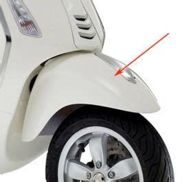 Garde Boue Avant Vespa Primavera White Fusion Original B Br