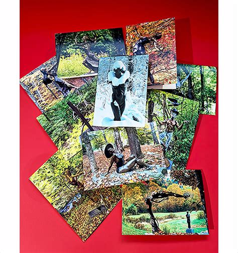 Sculpture Trail Notecard Set Andrew Devries Figurative Bronze