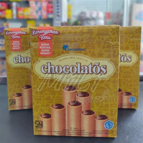 Jual Chocolatos Classic Wafer Roll Box Isi Pcs Shopee Indonesia