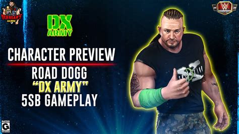 Character Preview Road Dogg Dx Army 5sb Gameplay Wwe Champions 😺