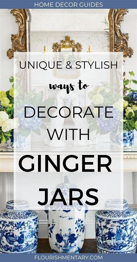 Stylish Ways To Decorate With Ginger Jars - Chinoiserie Chic Decor Ideas