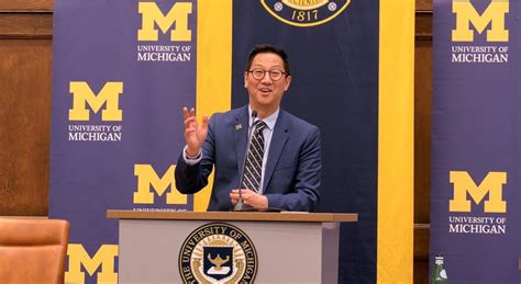 U M President Santa Ono Tells The Michigan Insider I Support Our