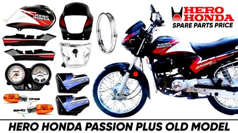 Hero Honda Passion Plus Old Rim Type Spare Parts Prices In