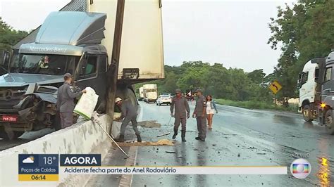 V Deo Acidente Fecha Parte Do Anel Rodovi Rio De Belo Horizonte Bom