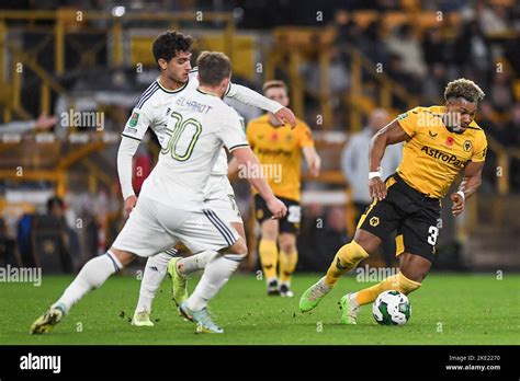 Adama Traor Of Wolverhampton Wanderers In Action During The Game