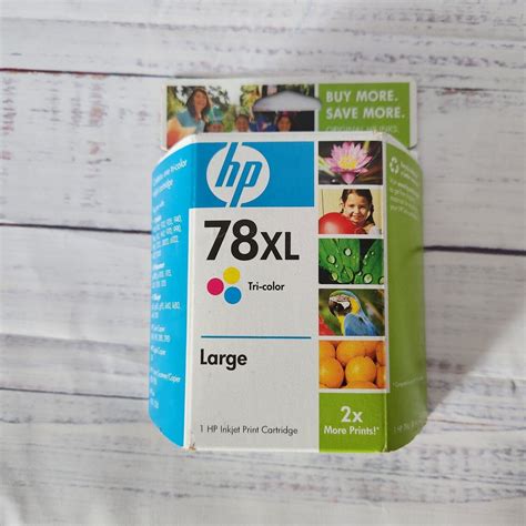 Hp Inkjet 78 Xl Tri Color Ink Cartridge C6654fn Expired Unopened Ebay