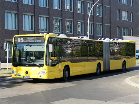 Mercedes Citaro III Der BVG In Berlin Am 10 10 2021 Bus Bild De