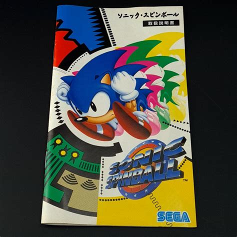 Sonic Spinball TBE Sega Megadrive Japan Ver Sega Platform Pinball