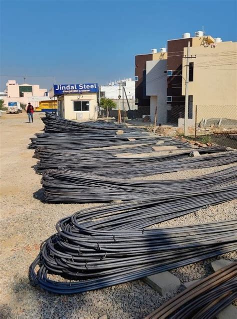 8mm 12mm Jindal Tmt Sariya For Residential Buildings Grade Fe 500D