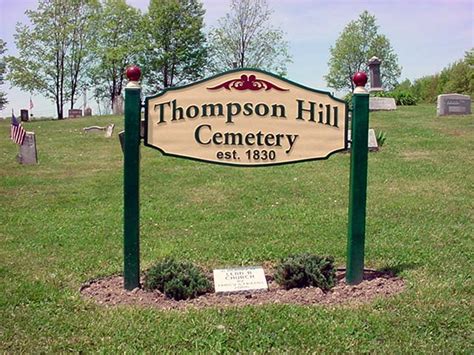 Thompson Hill Cemetery In Pennsylvania Find A Grave Cemetery