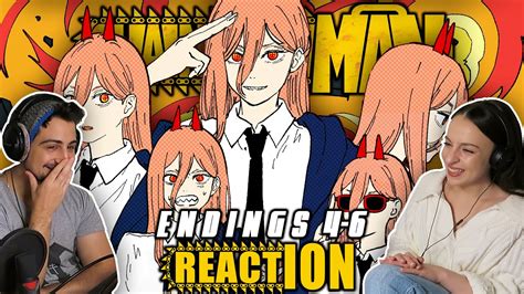 Chainsaw Man ENDINGS REACTION Ed S 4 6 YouTube