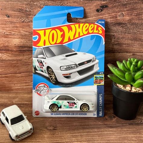 Jual Hot Wheels Subaru Impreza 22B STi Version Regular Treasure Hunt