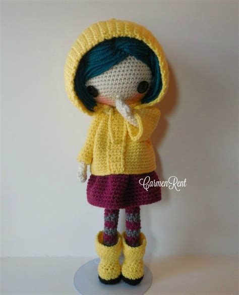 Coraline Amigurumi Doll Crochet Pattern Pdf Image 7 Patron Muñeca